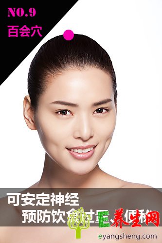 瘦脸穴位图及手法 打造小尖脸
