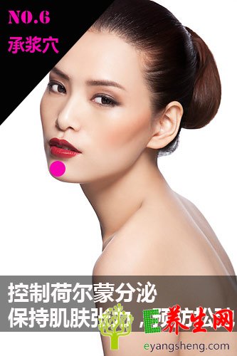 瘦脸穴位图及手法 打造小尖脸